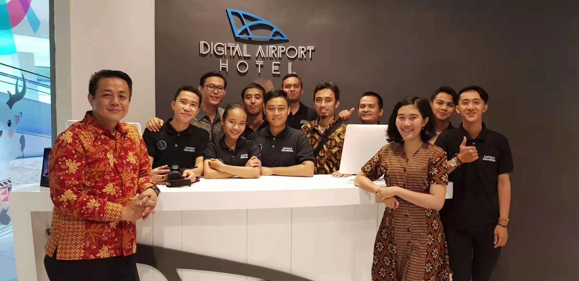 Latest company case about Jakarta airport capsule hotel