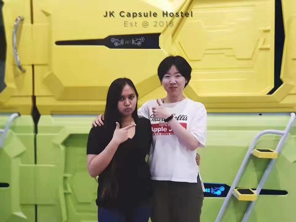 Latest company case about JK Capsule Hostel in Malaysia