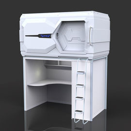 Comfortable Technical Space Capsule Bed With Desk Designed For School Dormitory
