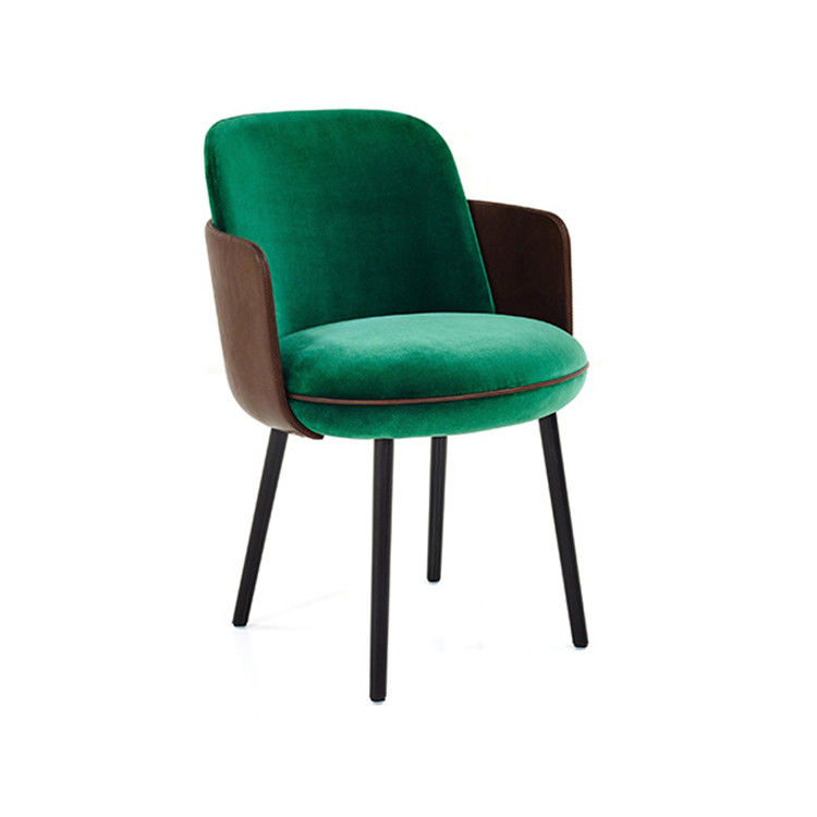 Indoor Upholstered Accent Chair / Green MERWYN Nordic Lounge Chair