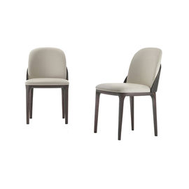 Unique Upholstered Dining Chairs Solid Wood Legs Dining Room Use