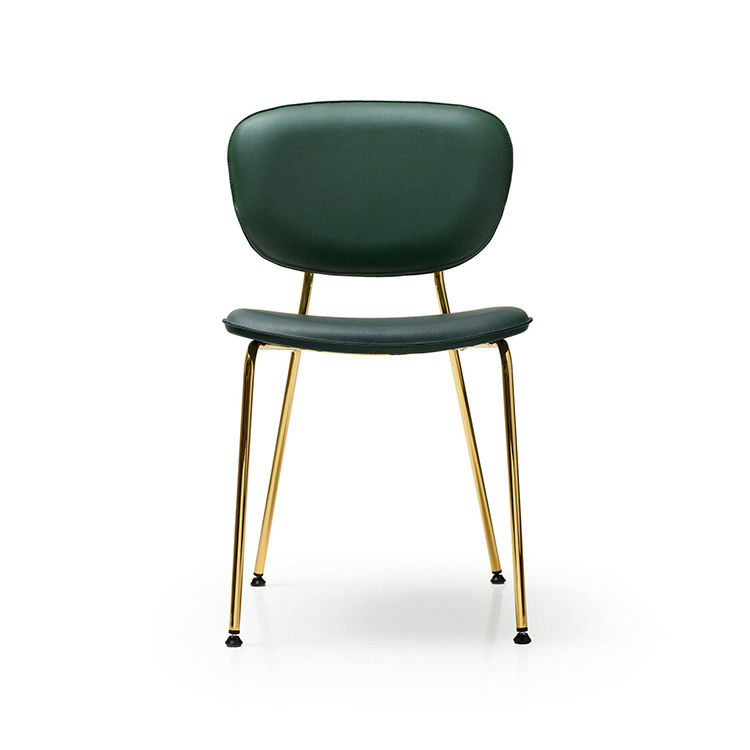 Elegant New Stackable Chairs , Green Olga Stackable Leather Chairs